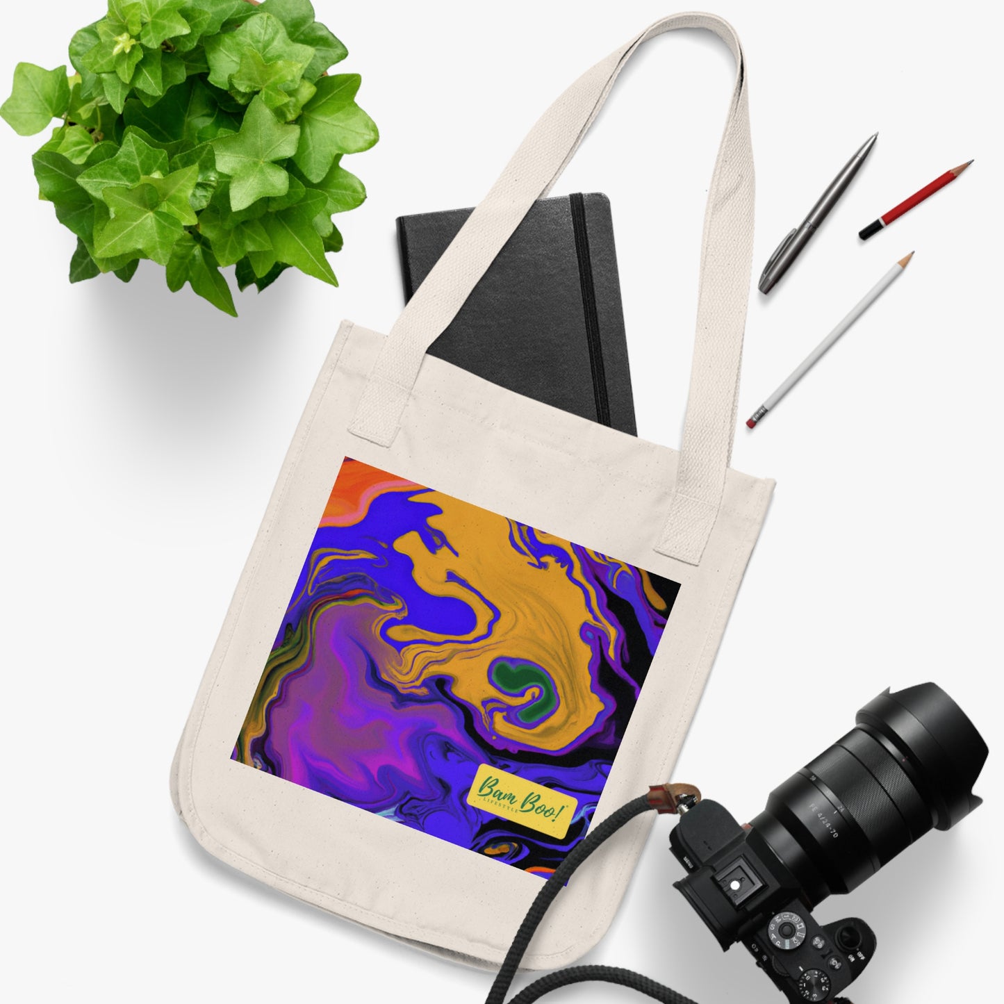 "The Rainbow of My Imagination" - Bam Boo! Lifestyle Eco-friendly Tote Bag