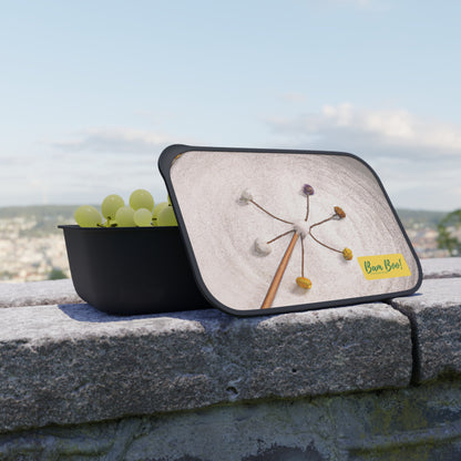 "Nature's Intertwined Form: Exploring the Beauty of Earth Through Photography and Painting" - Bam Boo! Lifestyle Eco-friendly PLA Bento Box with Band and Utensils