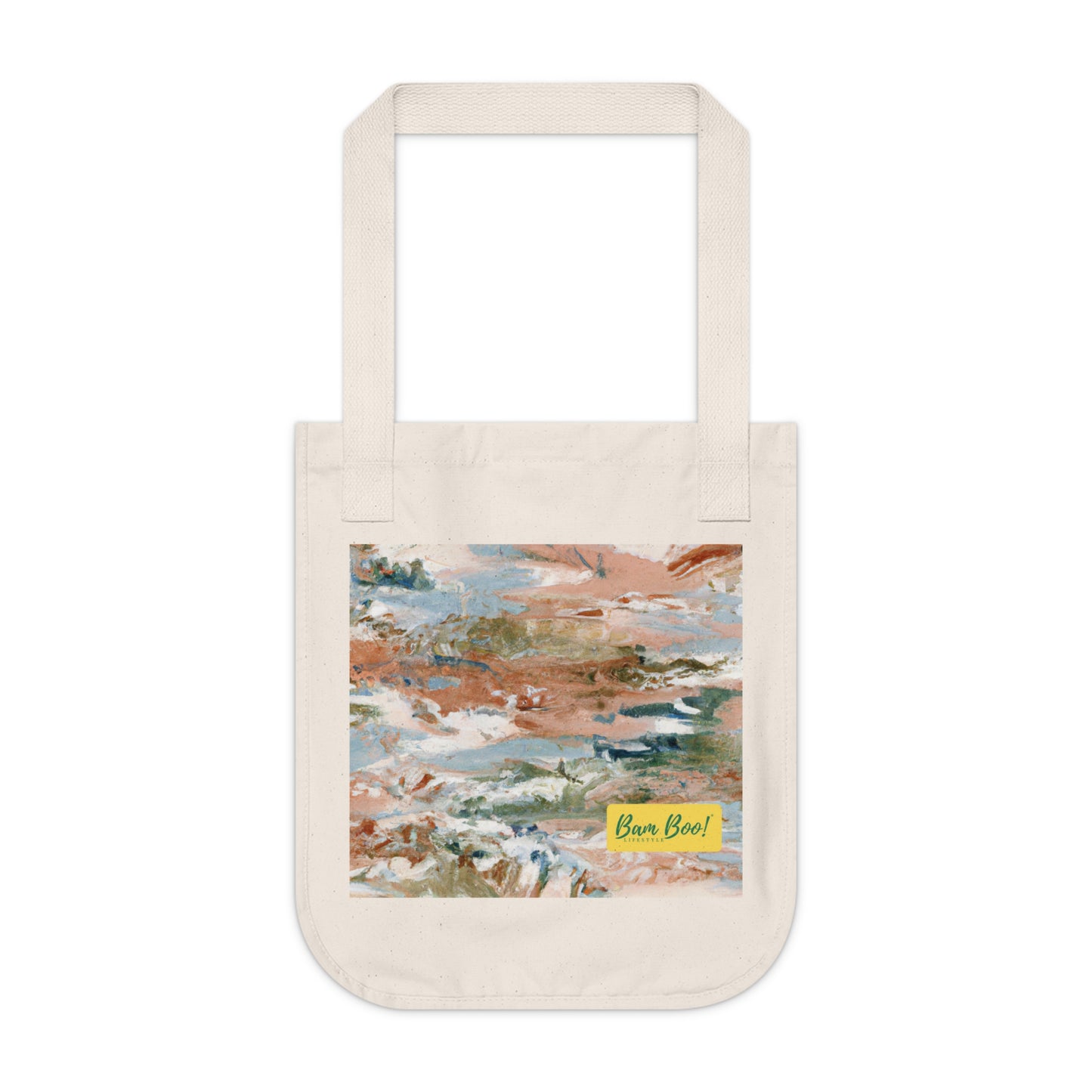 "Earth Art Explosion" - Bam Boo! Lifestyle Eco-friendly Tote Bag