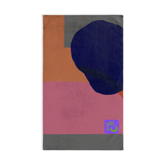"Sporty Vibes: A Dynamic Abstract Art Creation" - Go Plus Hand towel