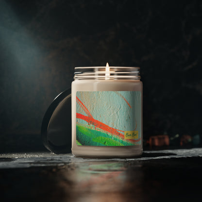 "Nature's Patterns: An Abstract Art Journey" - Bam Boo! Lifestyle Eco-friendly Soy Candle