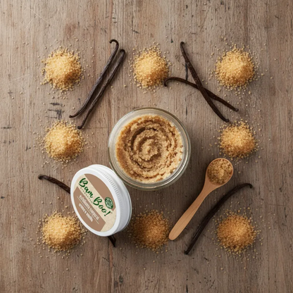 Oil-Based Body Scrub Vanilla Aroma 100 g Bam Boo! Lifestyle