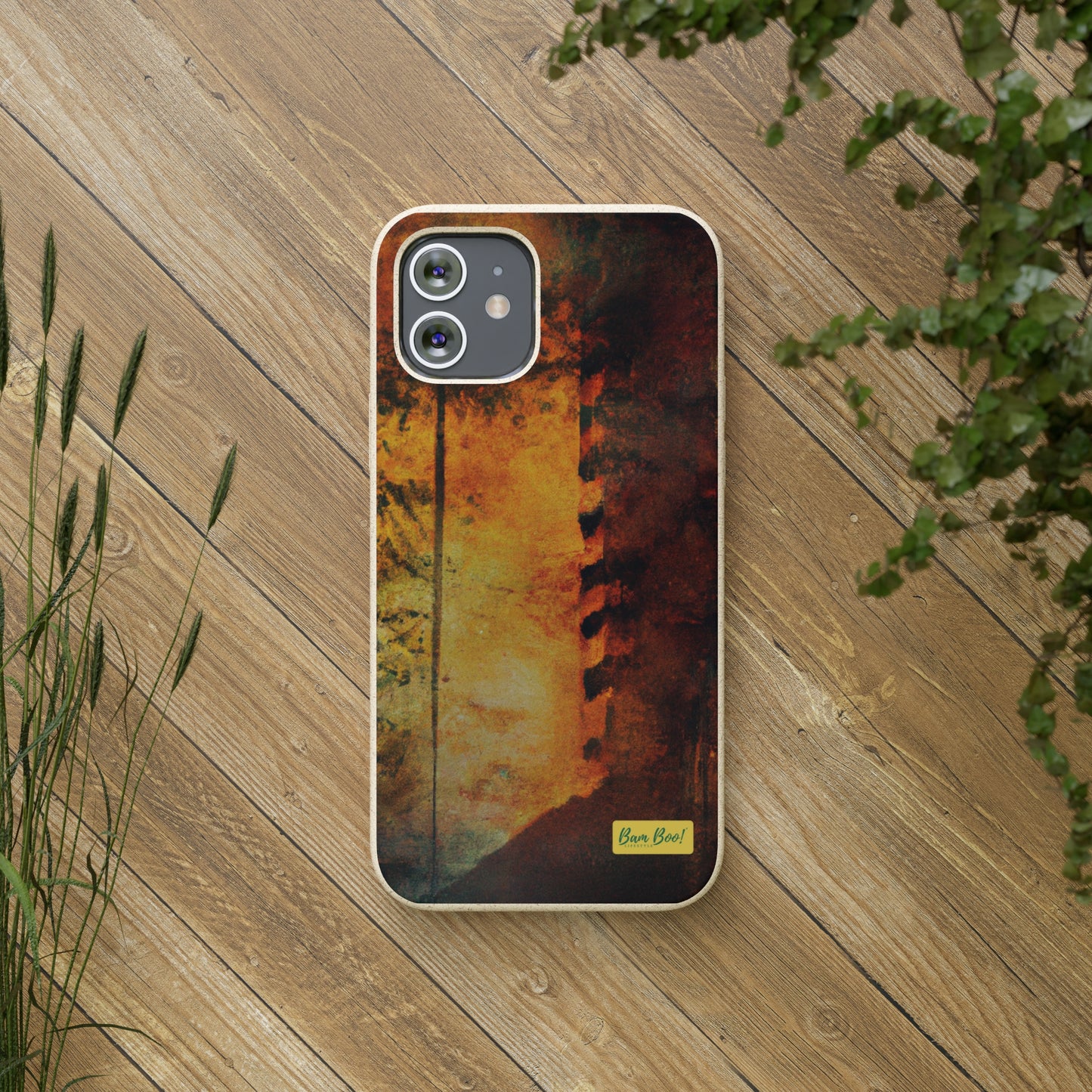 "Ethereal Illusions: A Dreamlike Escapade into Captivating Colors and Shapes" - Bam Boo! Lifestyle Eco-friendly Cases