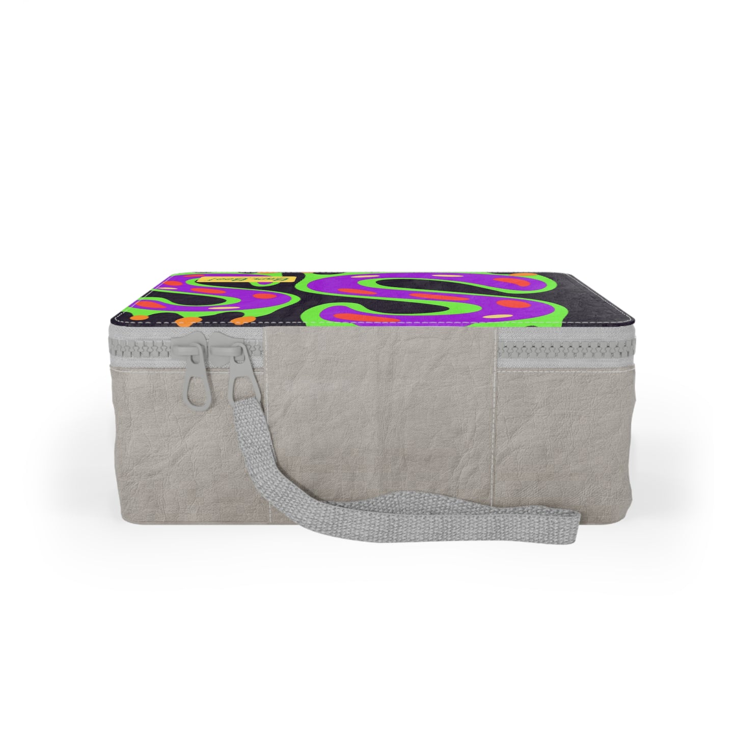"The Swirling Spectrum of 'S' Shapes" - Bam Boo! Lifestyle Eco-friendly Paper Lunch Bag