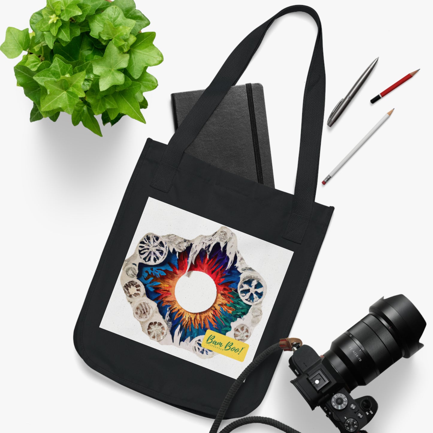 'My Shapes of Life' - Bam Boo! Lifestyle Eco-friendly Tote Bag