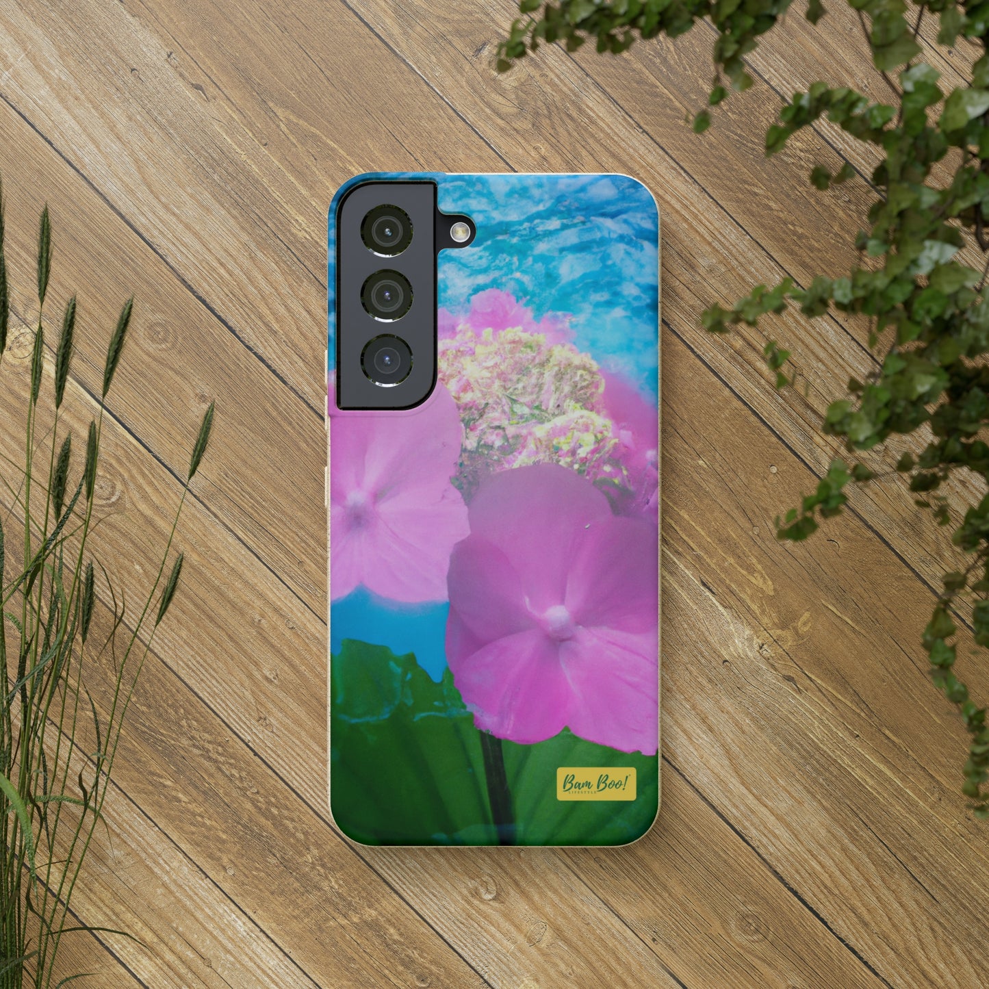 "Nature's Spectacle: A Photo-Digital Fusion." - Bam Boo! Lifestyle Eco-friendly Cases
