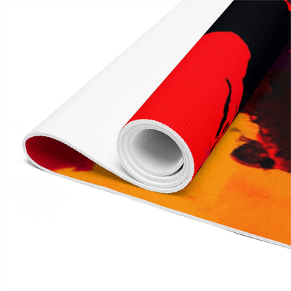 "Spectacular Movement: A Abstract In-Motion Artwork" - Go Plus Foam Yoga Mat