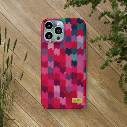 "Pixelated Palettes: Exploring the Colors of Texture" - Bam Boo! Lifestyle Eco-friendly Cases