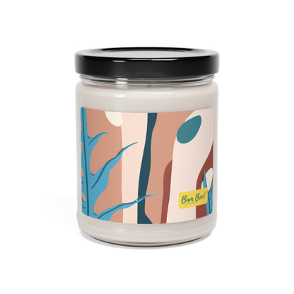 "Abstract Expression: Invoking Emotion Through Color, Shape, and Line" - Bam Boo! Lifestyle Eco-friendly Soy Candle