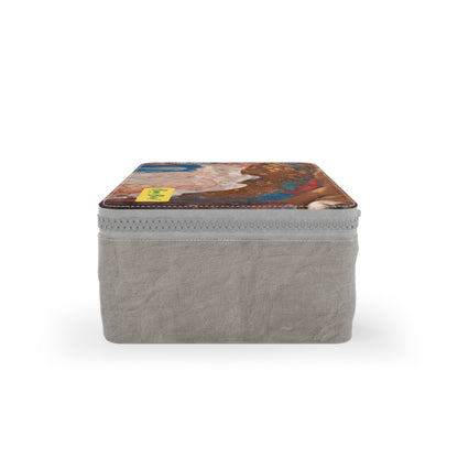 "Mixed Media Expression: Exploring Nature Through Abstract Landscapes" - Bam Boo! Lifestyle Eco-friendly Paper Lunch Bag