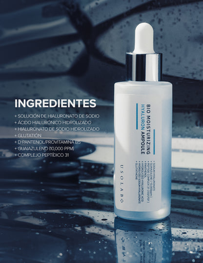 Serúm Hidratante de USOLAB Bio Moisturizing Hyaluron Ampoule