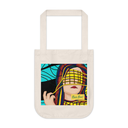 "Abstractly Me: Exploring Identity Through Shapes, Colors, and Textures" - Bam Boo! Lifestyle Eco-friendly Tote Bag