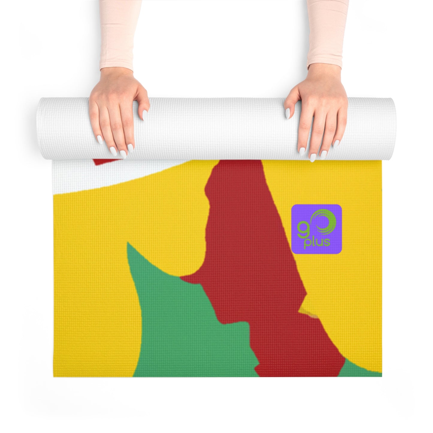 "Show Your True Colors: an Artpiece Celebrating Sports Teams" - Go Plus Foam Yoga Mat