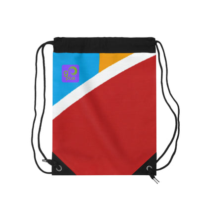 "Show Your True Colors: an Artpiece Celebrating Sports Teams" - Go Plus Drawstring Bag