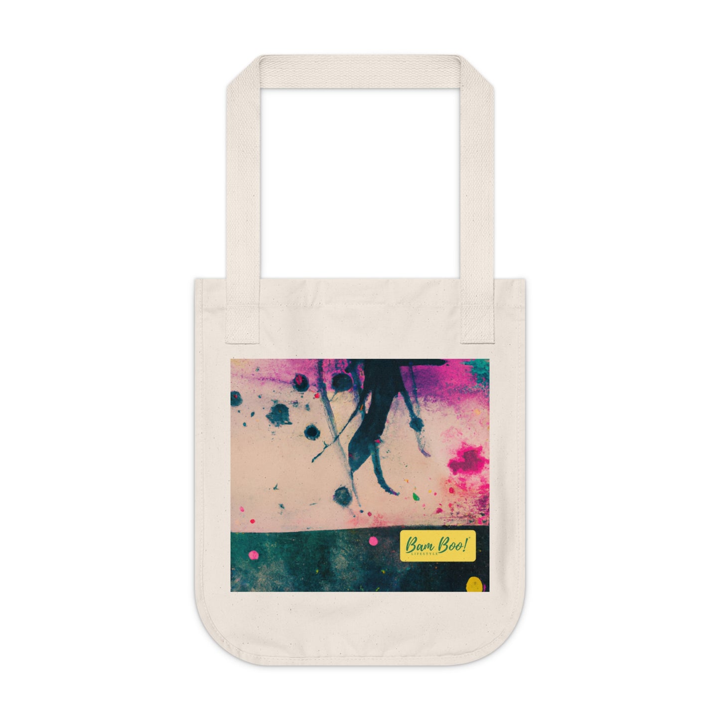 Identity in Flux: A Photographic and Mixed Media Collage - Bam Boo! Lifestyle Eco-friendly Tote Bag