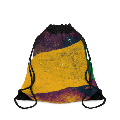 "The Passion of Sports: An Abstract Realism Artventure" - Go Plus Drawstring Bag