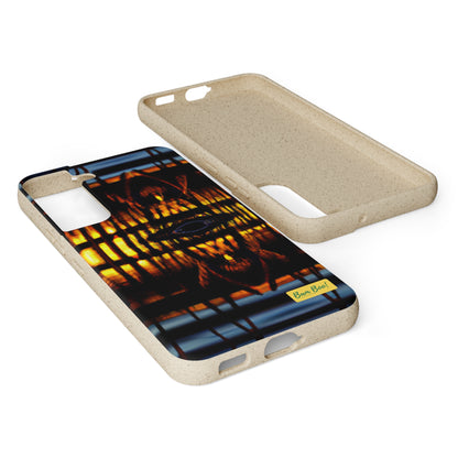 "Aquatic Reflections: An Abstract Digital Artwork" - Bam Boo! Lifestyle Eco-friendly Cases