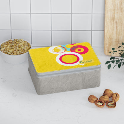 "Abstract Imaginary: Crafting a Digital Mosaic". - Bam Boo! Lifestyle Eco-friendly Paper Lunch Bag
