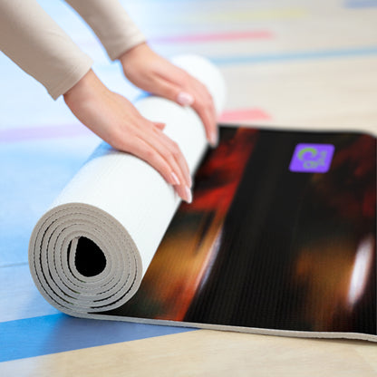 "The Vibrancy of Sports: Capturing Motion Through Art". - Go Plus Foam Yoga Mat