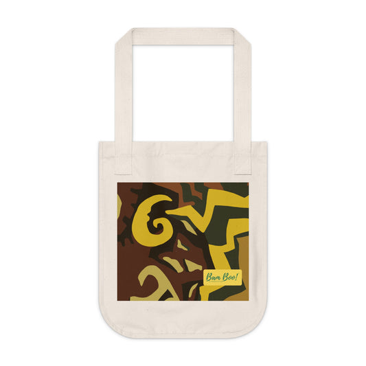 "Abstract Reflection: Exploring Unconventional Perspectives with Color and Form" - Bam Boo! Lifestyle Eco-friendly Tote Bag