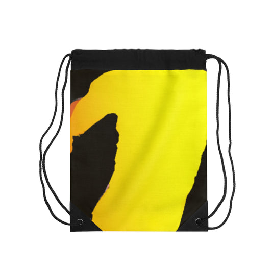 "The Art of the Game: Capturing the Power of Sports" - Go Plus Drawstring Bag