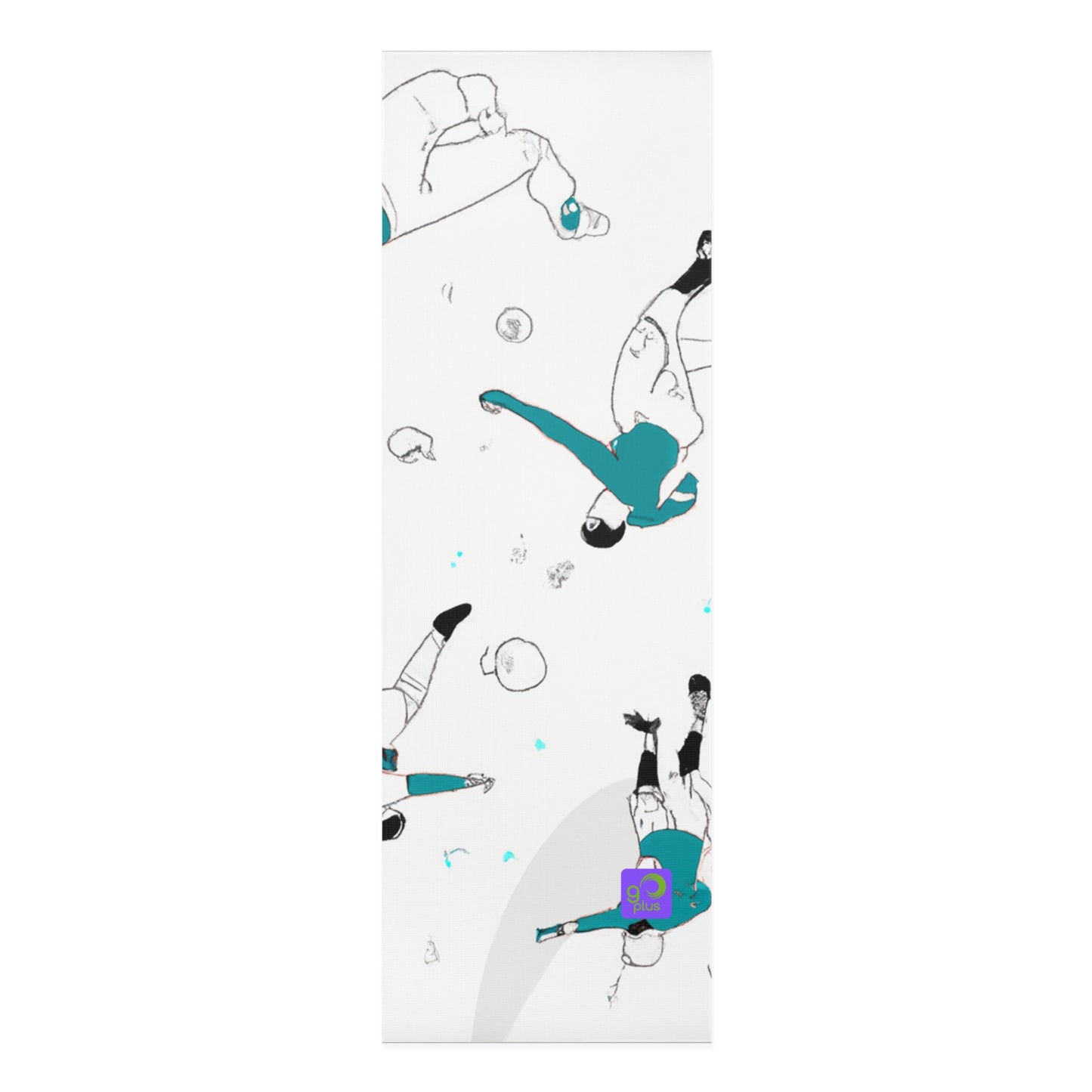 "Dynamic Sportscape" - Go Plus Foam Yoga Mat
