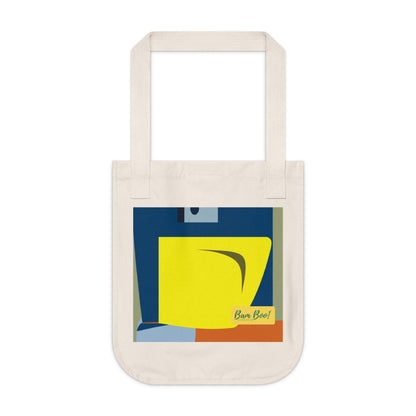 "Real Abstraction: An Artistic Fusion of the Natural and the Structured" - Bam Boo! Lifestyle Eco-friendly Tote Bag