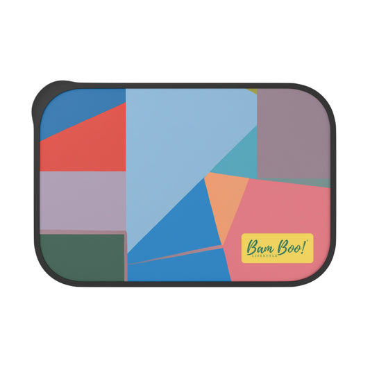 "A Haven of Harmony" - Bam Boo! Lifestyle Eco-friendly PLA Bento Box with Band and Utensils