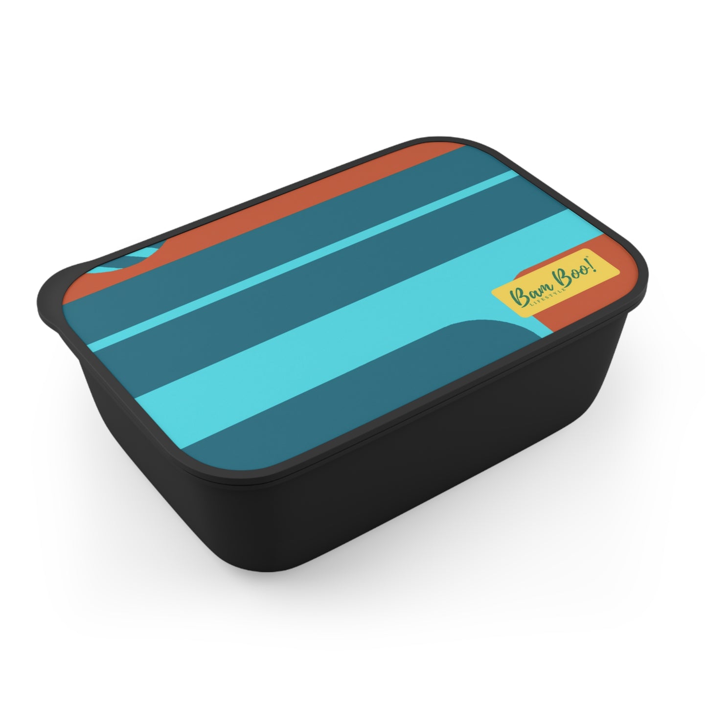 "In Colorful Minimalism" - Bam Boo! Lifestyle Eco-friendly PLA Bento Box with Band and Utensils