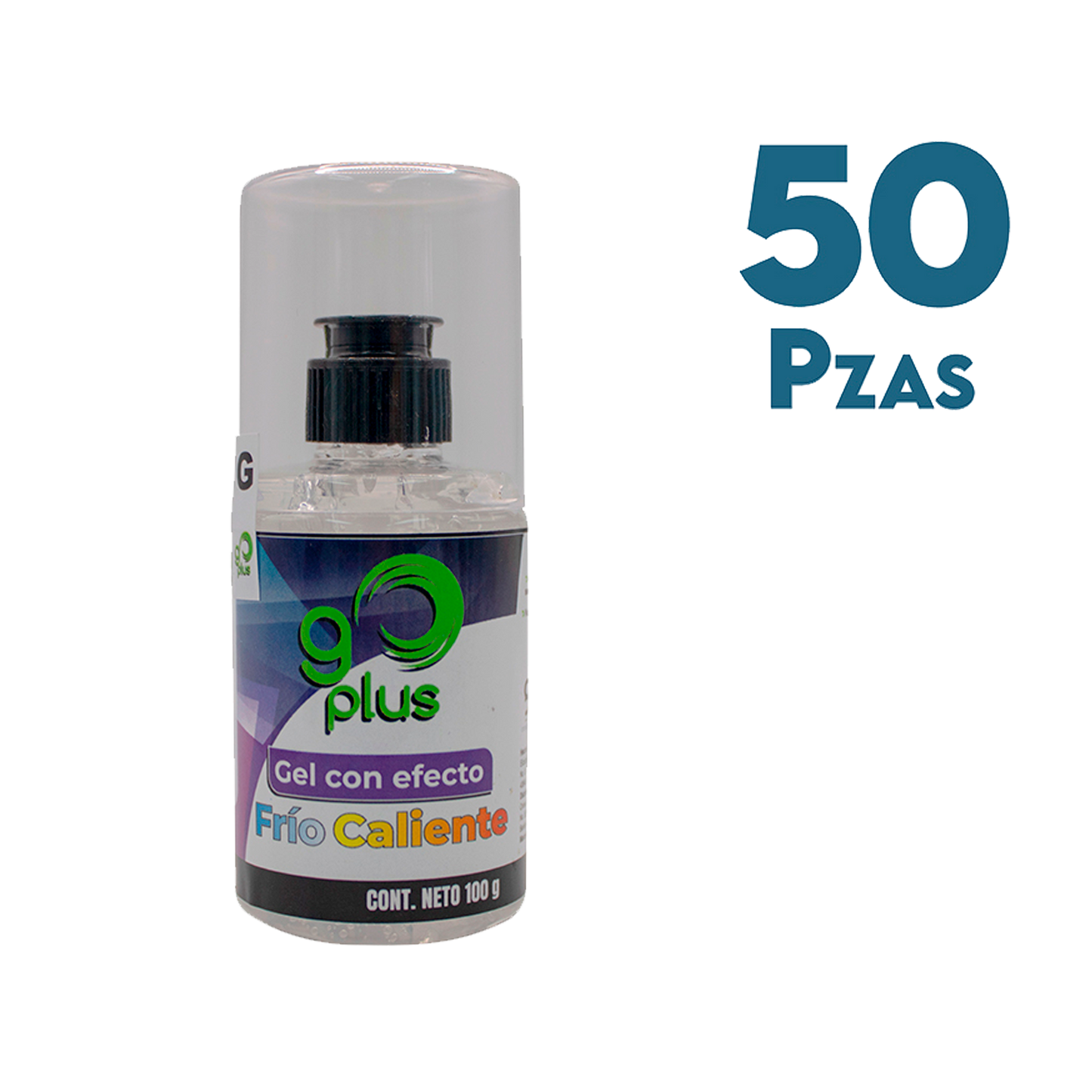 50 Pack Gel Sport Frio Caliente Mayoreo Go Plus