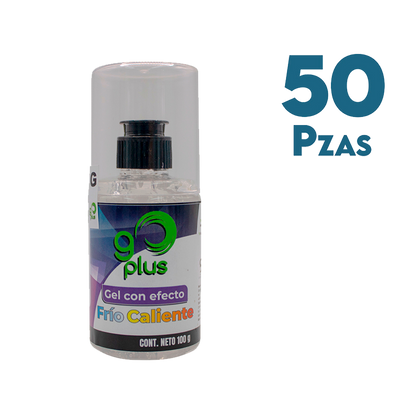 50 Pack Gel Sport Frio Caliente Mayoreo Go Plus