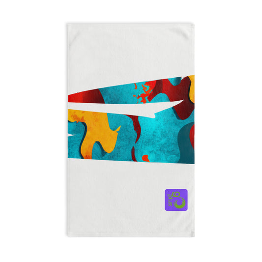 Celebrate the Sport: A Vibrant Artwork of Energy & Passion - Go Plus Hand towel