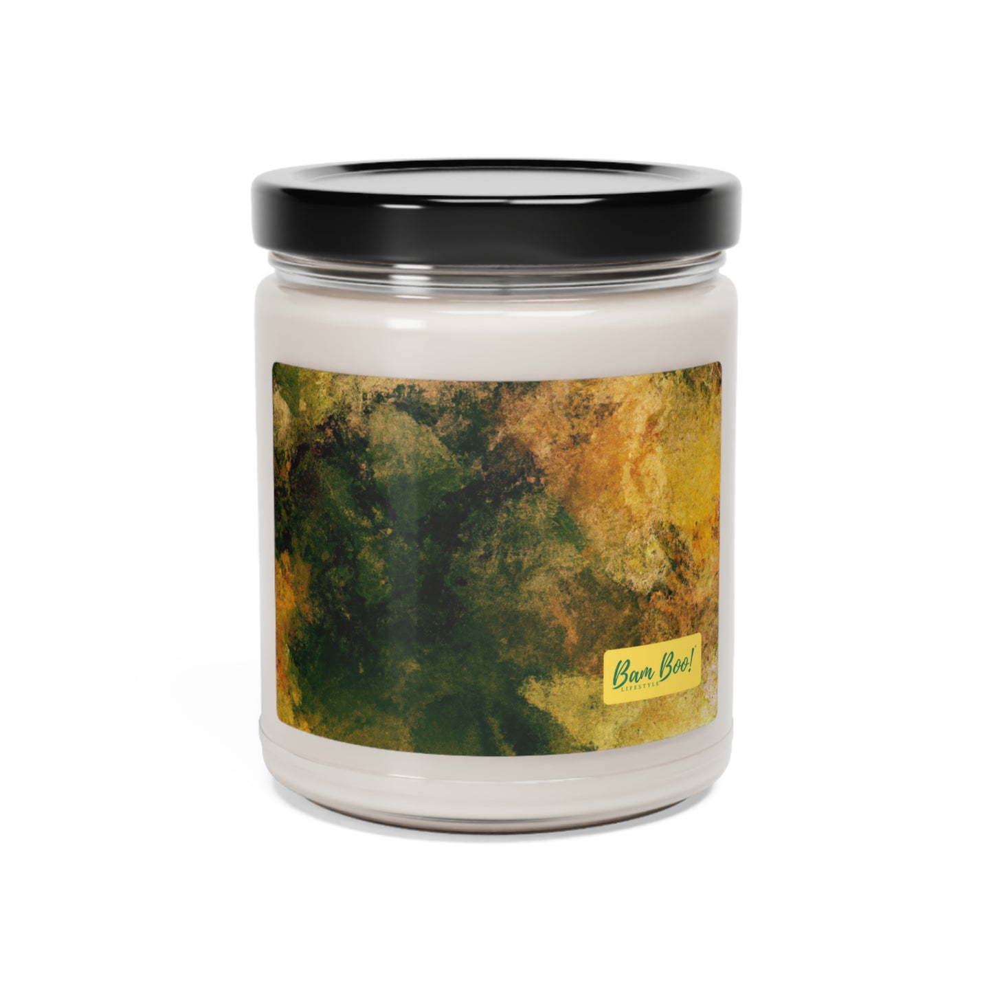 “Nature in Harmony: A Harmonic Abstract Artpiece.” - Bam Boo! Lifestyle Eco-friendly Soy Candle