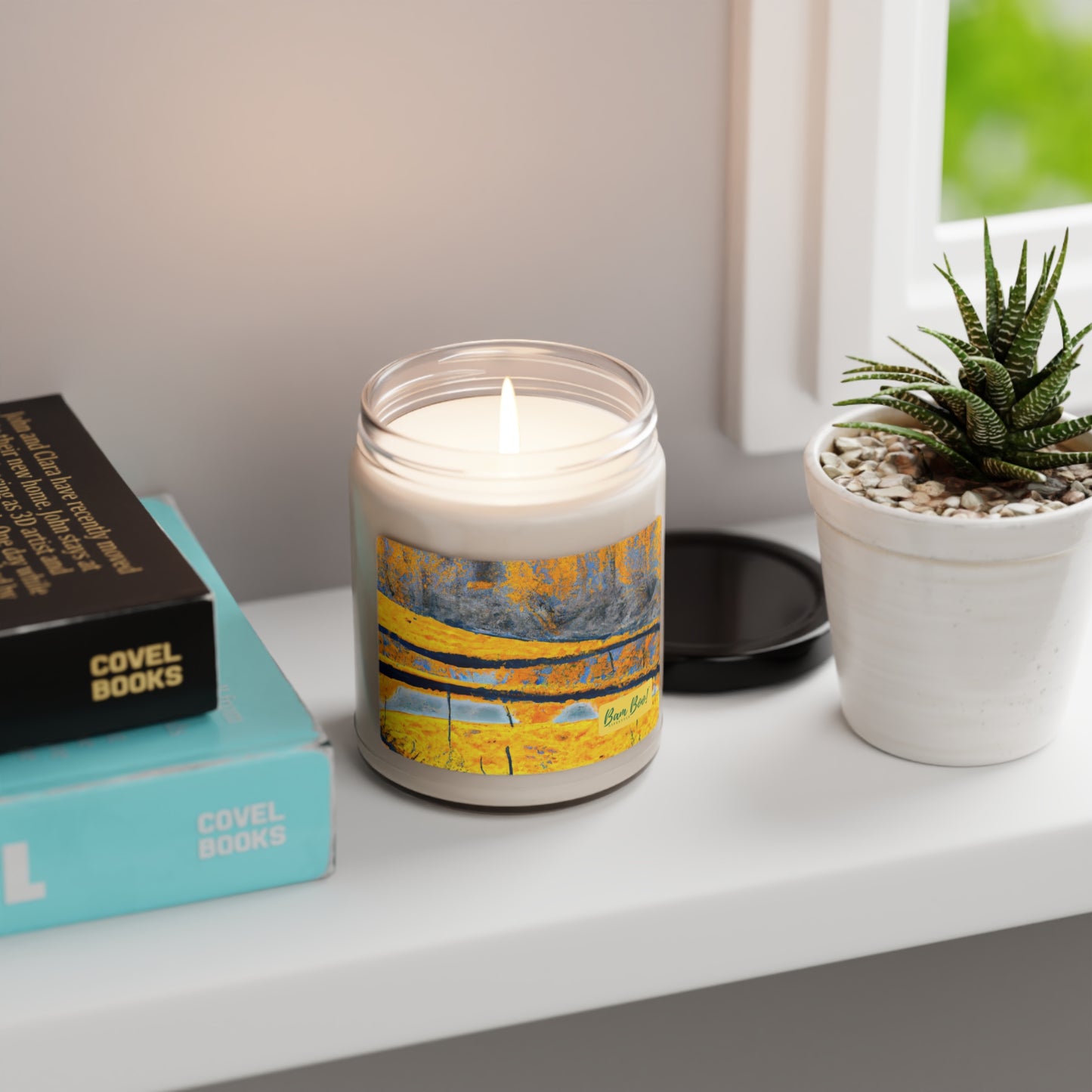 "Nature's Bold Abstractation" - Bam Boo! Lifestyle Eco-friendly Soy Candle
