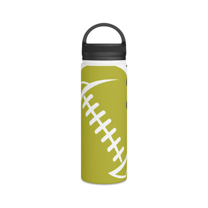 Bold Moves: Exploring The Emotions of My Favourite Sport - Go Plus Stainless Steel Water Bottle, Handle Lid