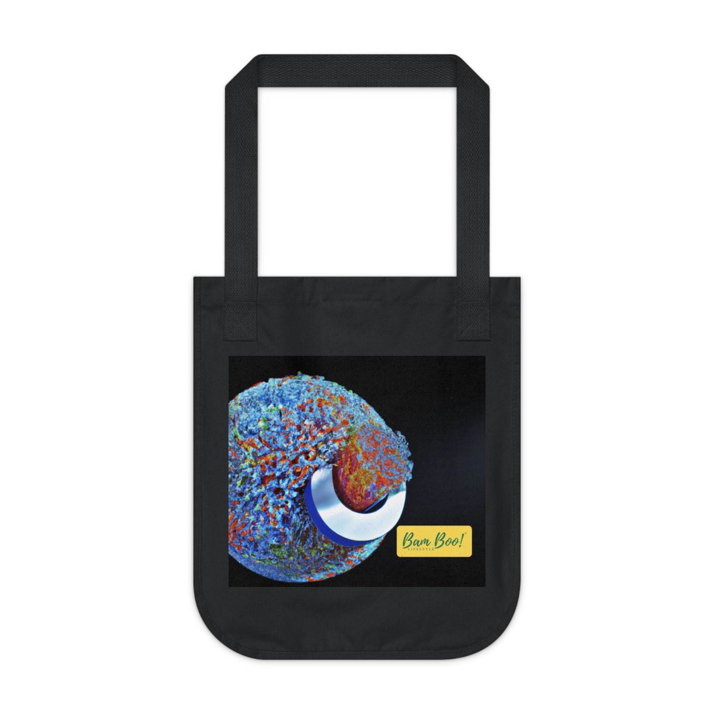 "Tech Art Fusion: The Intersection of Old and New" - Bam Boo! Lifestyle Eco-friendly Tote Bag