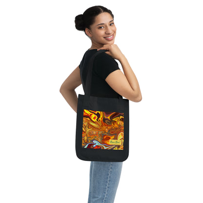 Marbled Masterpiece: A Creative Fusion of Color and Texture - Bam Boo! Lifestyle Eco-friendly Tote Bag