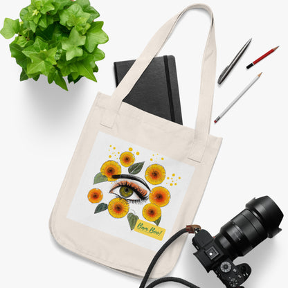 "Serendipitous Artistry: A Blend of Old and New" - Bam Boo! Lifestyle Eco-friendly Tote Bag