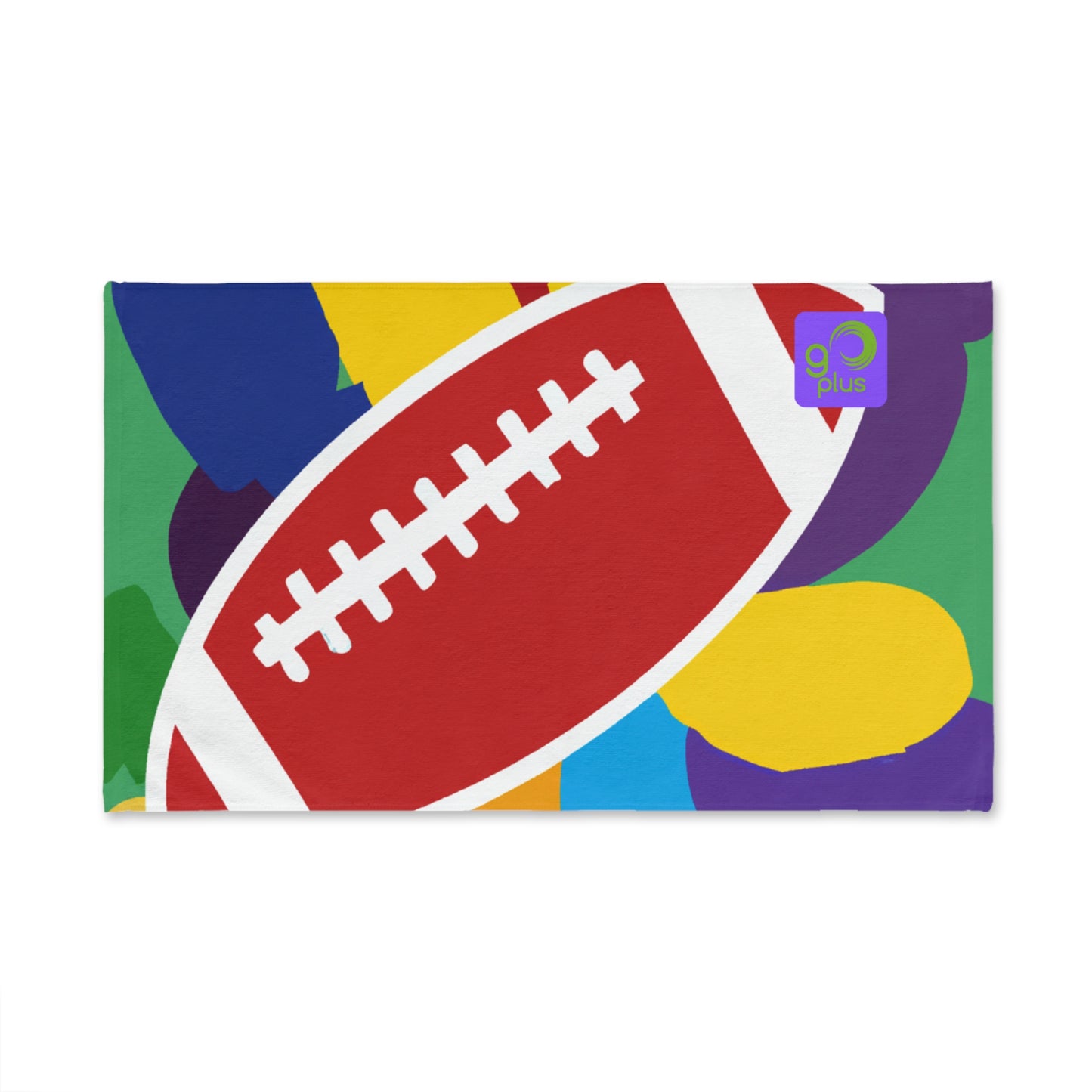 "Show Your True Colors: an Artpiece Celebrating Sports Teams" - Go Plus Hand towel