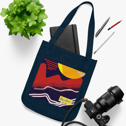 "Sunsplash Horizons" - Bam Boo! Lifestyle Eco-friendly Tote Bag