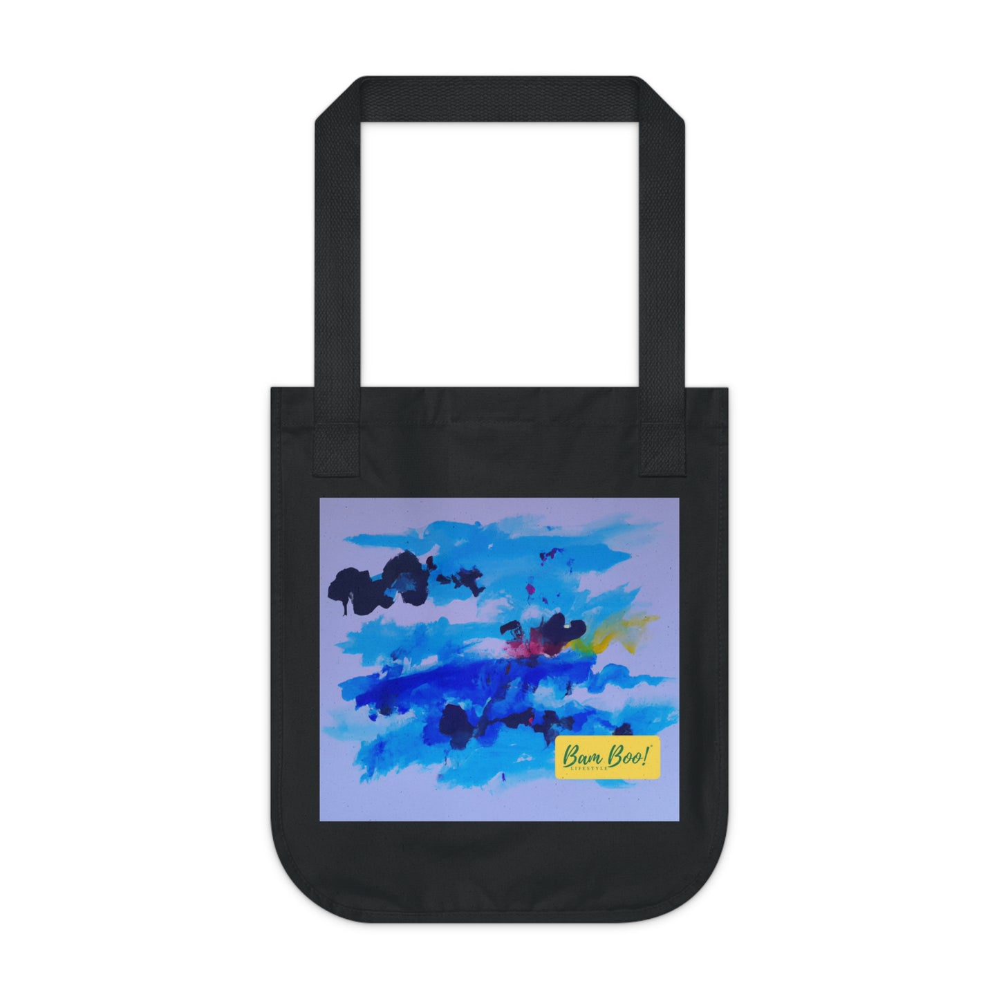 "Exploring Emotions Through Abstraction" - Bam Boo! Lifestyle Eco-friendly Tote Bag