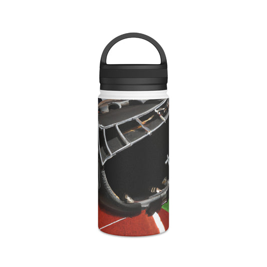 "The Victory Palette: A Composite Representation of Athletic Achievement" - Go Plus Stainless Steel Water Bottle, Handle Lid