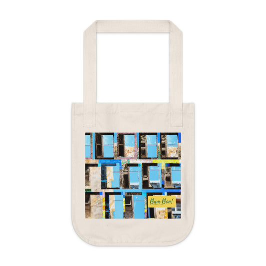 "Poetic Photo Fusion" - Bam Boo! Lifestyle Eco-friendly Tote Bag