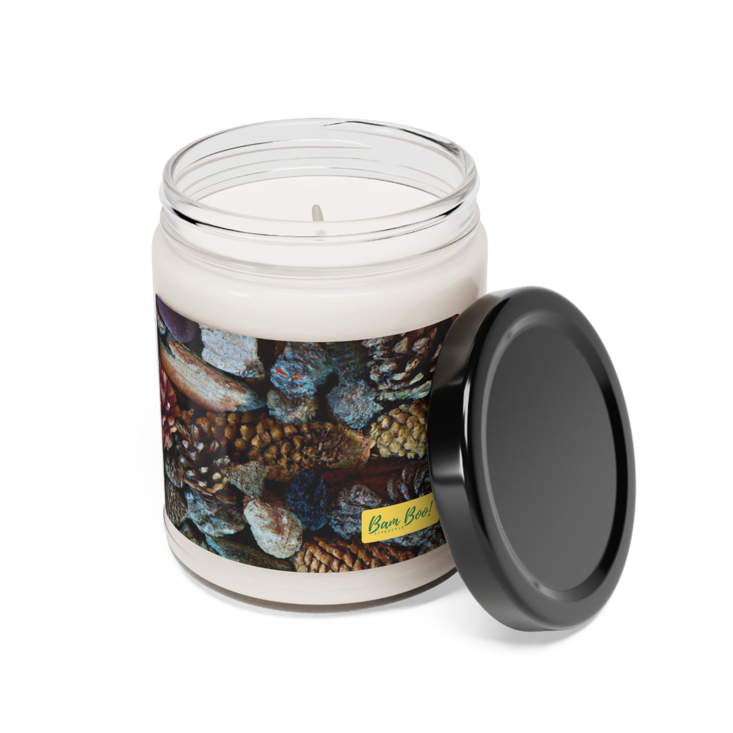 "Earthly Expressions: An Artistic Journey through Nature" - Bam Boo! Lifestyle Eco-friendly Soy Candle