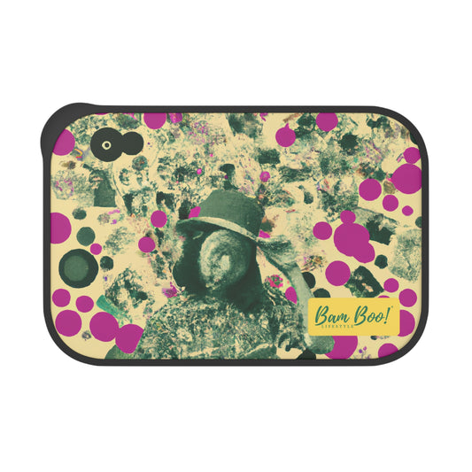 "Exploring the World Through the Lens of Me" - Bam Boo! Lifestyle Eco-friendly PLA Bento Box with Band and Utensils