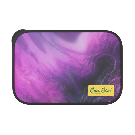 A Piece of Nature's Splendor - Bam Boo! Lifestyle Eco-friendly PLA Bento Box with Band and Utensils