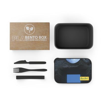 "Envisioned in Flux: A Surreal Landscape of Photographic and Digital Art" - Bam Boo! Lifestyle Eco-friendly PLA Bento Box with Band and Utensils