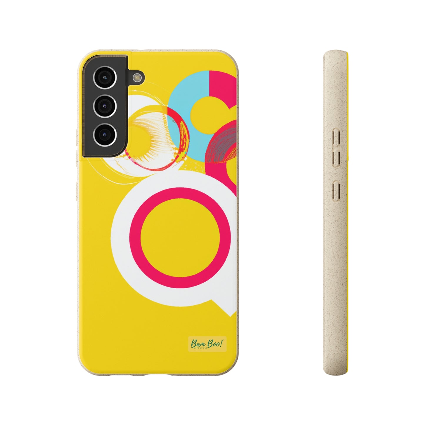 "Abstract Imaginary: Crafting a Digital Mosaic". - Bam Boo! Lifestyle Eco-friendly Cases