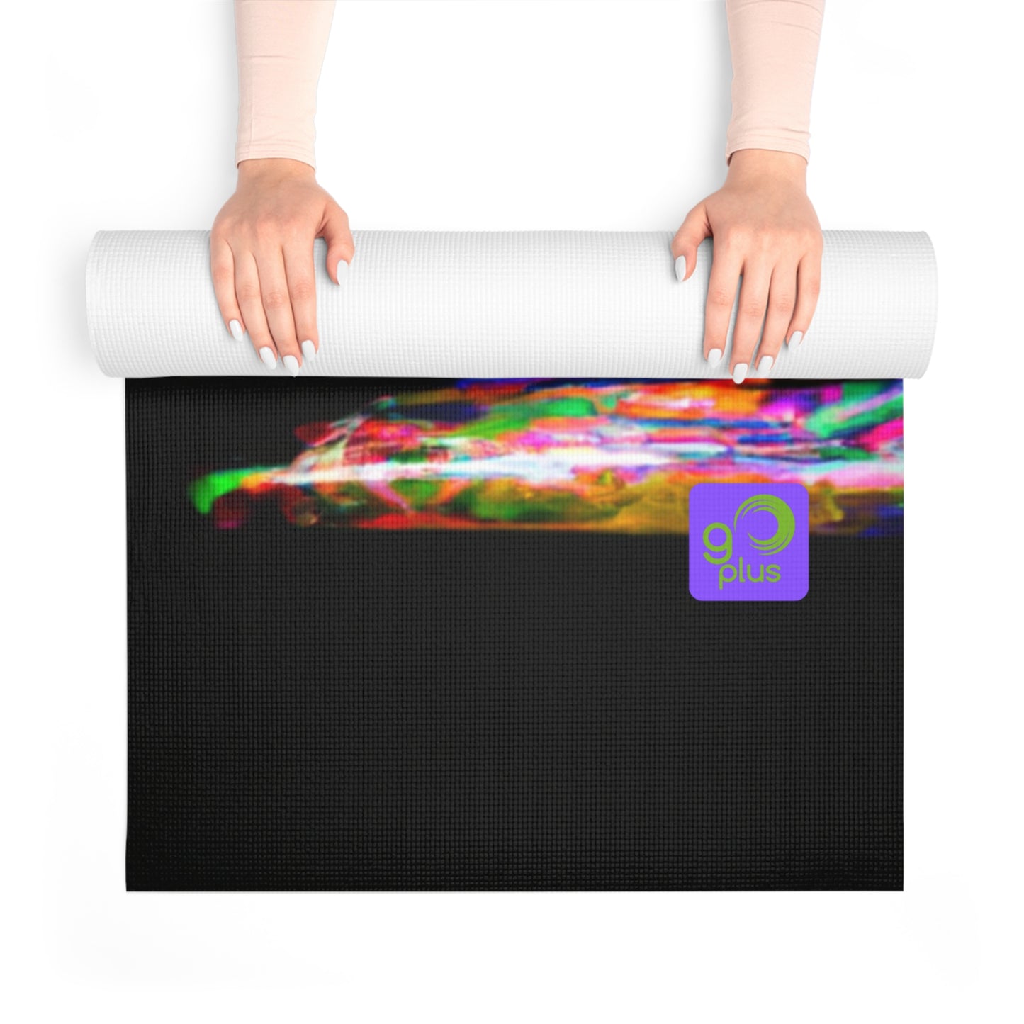 "Capturing the Thrill of the Game: An Athletic Inspired Artwork" - Go Plus Foam Yoga Mat