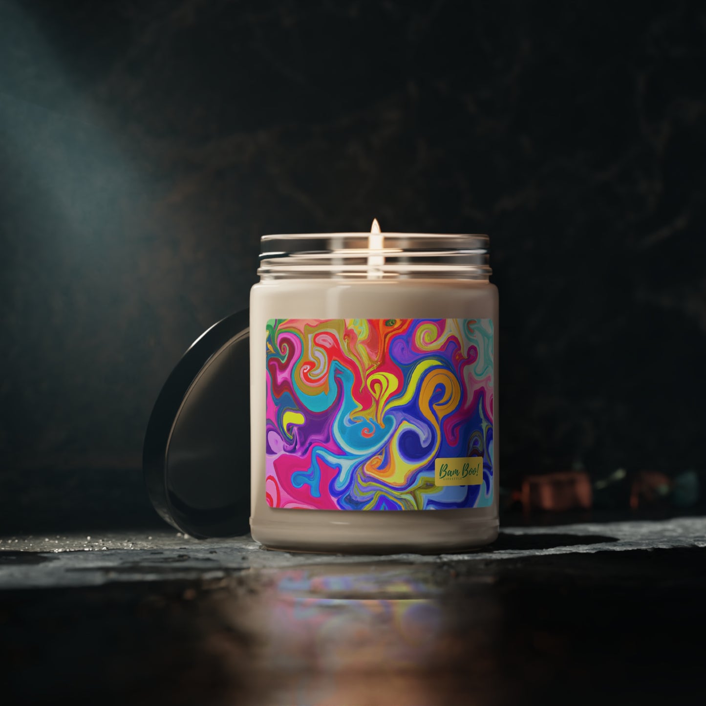 "My Vision in Color: A Reflection of Self" - Bam Boo! Lifestyle Eco-friendly Soy Candle